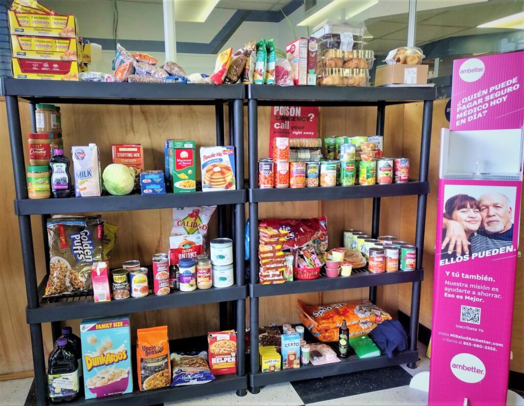 Free Food Pantry A&P Pharmacy in Fort Worth TX