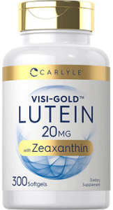 Lutein and Zeaxanthin 20mg 300 Softgels