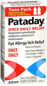 Pataday Eye Allergy Drops, Itchy Eyes Drops