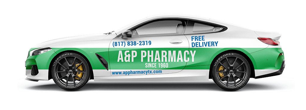 Free Home Delivery Prescription Drugs A&P Pharmacy Fort Worth TX